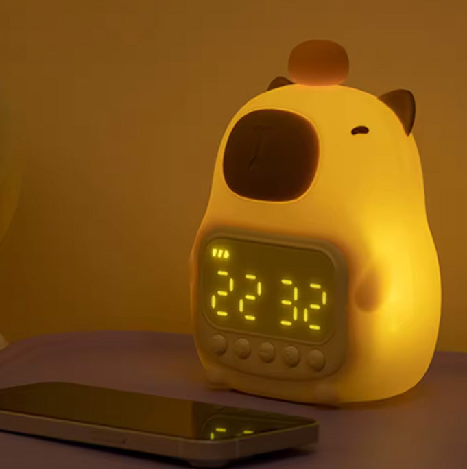 DREAMIX CAPYBARA CLOCK LAMP